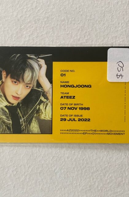ATEEZ-Hongjoong-Movement-ID-Ver.-Diary